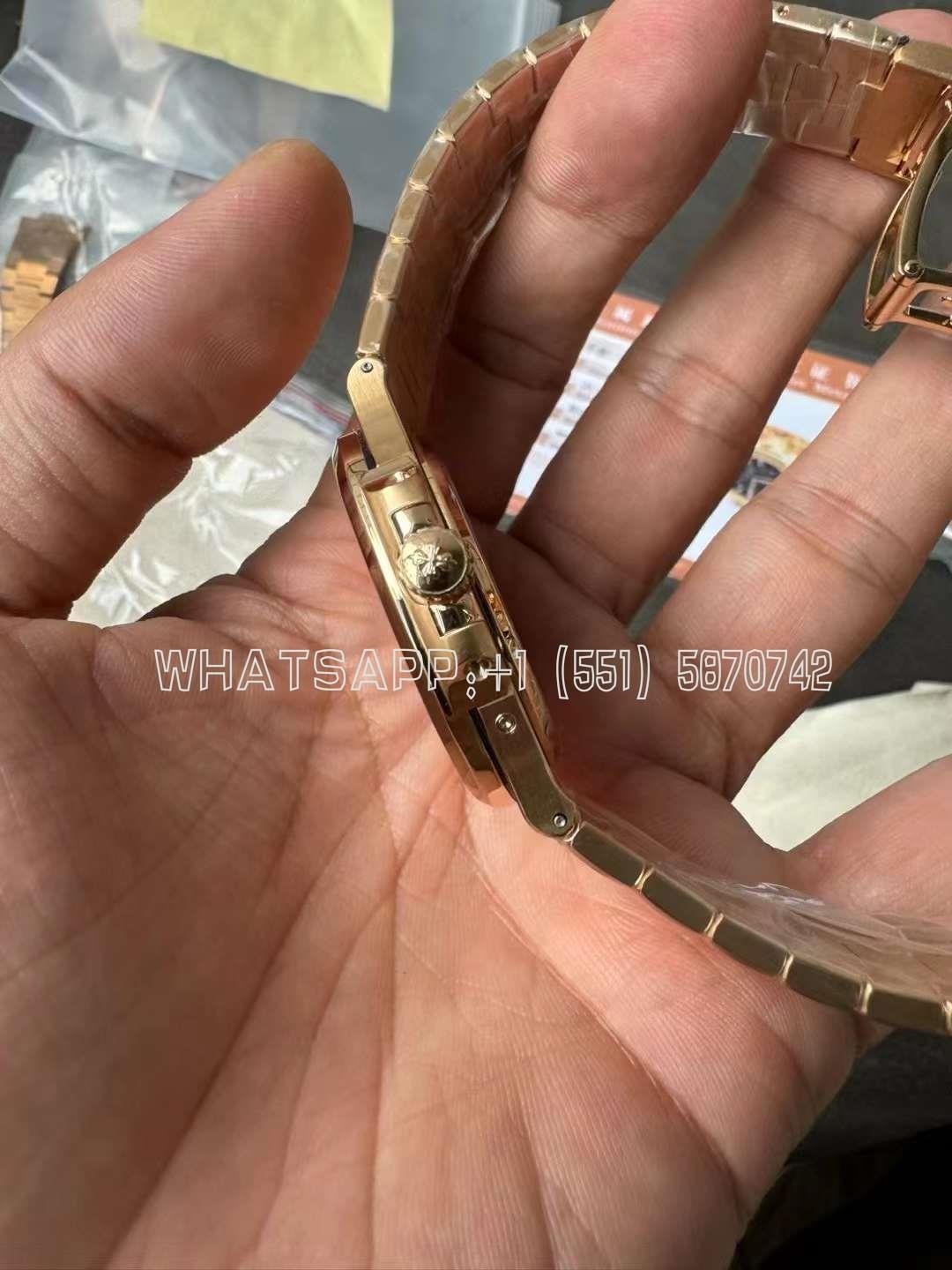 Patek Philippe Nautilus 5712 RG Brown Dial on RG Bracelet A240 - Image 6