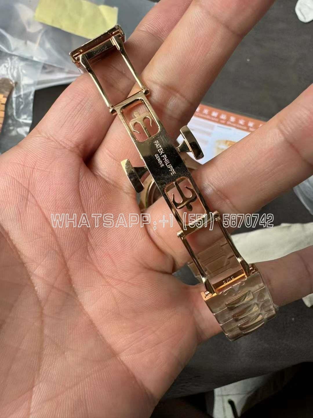 Patek Philippe Nautilus 5712 RG Brown Dial on RG Bracelet A240 - Image 7