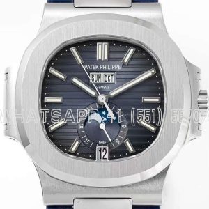 Patek Philippe Nautilus 5726/1A-014 Blue Dial in Rubber Strap