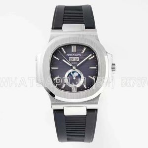 Patek Philippe Nautilus 57261A-001 Grey Dial in Rubber Strap