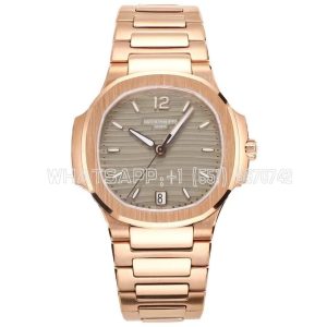 Patek Philippe Nautilus 7118/1R-011 Grey Dial Rose Gold