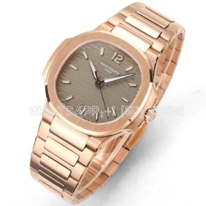 Patek Philippe Nautilus 7118/1R-011 Grey Dial Rose Gold