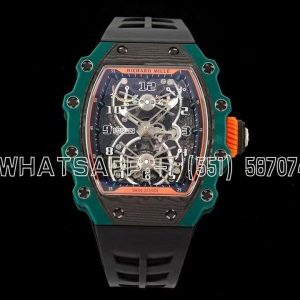 Richard Mille RM 021-02 Tourbillon Aerodyne on Black Rubber Strap