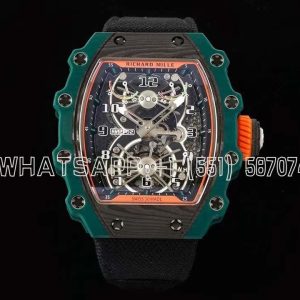 Richard Mille RM 021-02 Tourbillon Aerodyne on Nylon Rope Strap