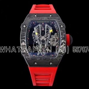 Richard Mille RM 027-03 Tourbillon Rafael Nadal NTPT Carbon Red Rubber Strap