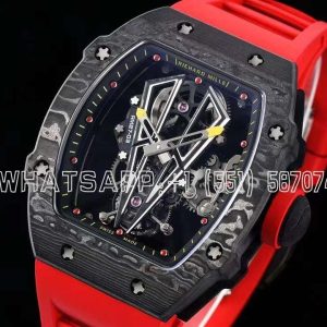 Richard Mille RM 027-03 Tourbillon Rafael Nadal NTPT Carbon Red Rubber Strap