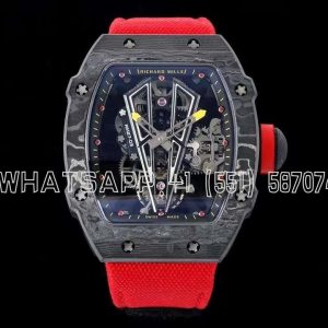 Richard Mille RM 027-03 Tourbillon Rafael Nadal NTPT Carbon Red velcro strap