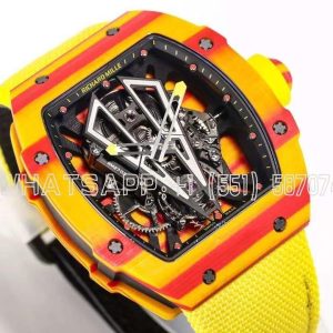 Richard Mille RM 027-03 Tourbillon Rafael Nadal Yellow TPT Quartz