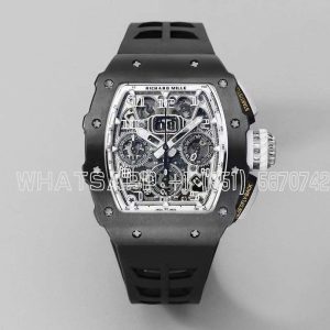 Richard Mille RM011 Automatic Flyback Chronograph Black Ghost