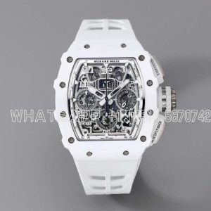 Richard Mille RM011 Automatic Flyback Chronograph White Ghost