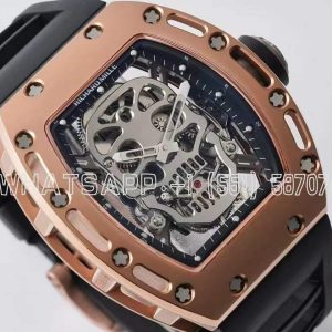 Richard Mille RM 052-01 Tourbillon Skull in Rose Gold