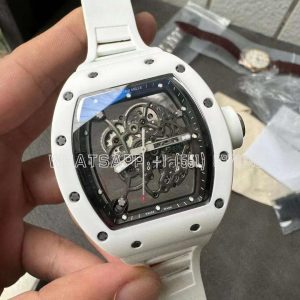 Richard Mille RM055 Bubba Watson White Ceramic Vaucher Movement