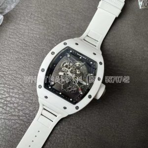 Richard Mille RM055 Bubba Watson White Ceramic Vaucher Movement